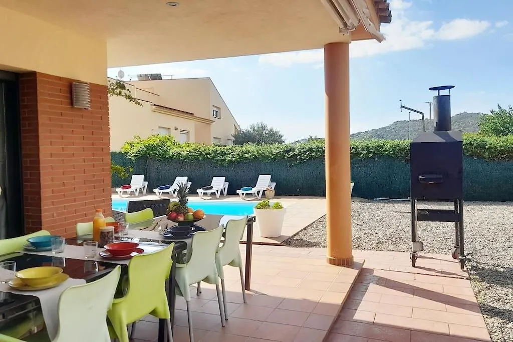 Villa Mediterranea Con Cinco Dormitorios Y Piscina Calonge Spanyolország